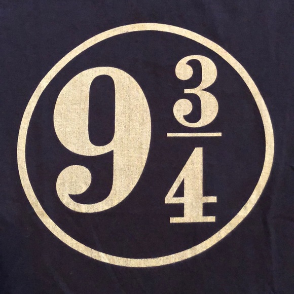 Warner Bros. | Tops | Harry Potter 9 34 Tshirt | Poshmark